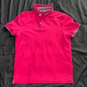 Tommy Hilfiger Pink Polo Shirt